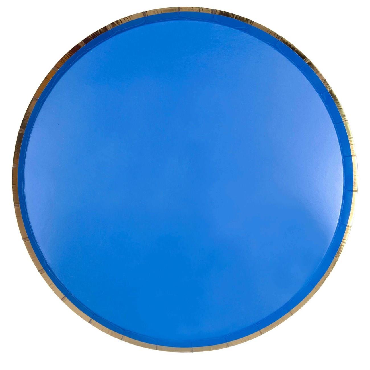 Meri Meri - Party Palette Plates - Parti Paleti Tabaklar - L - 8'li