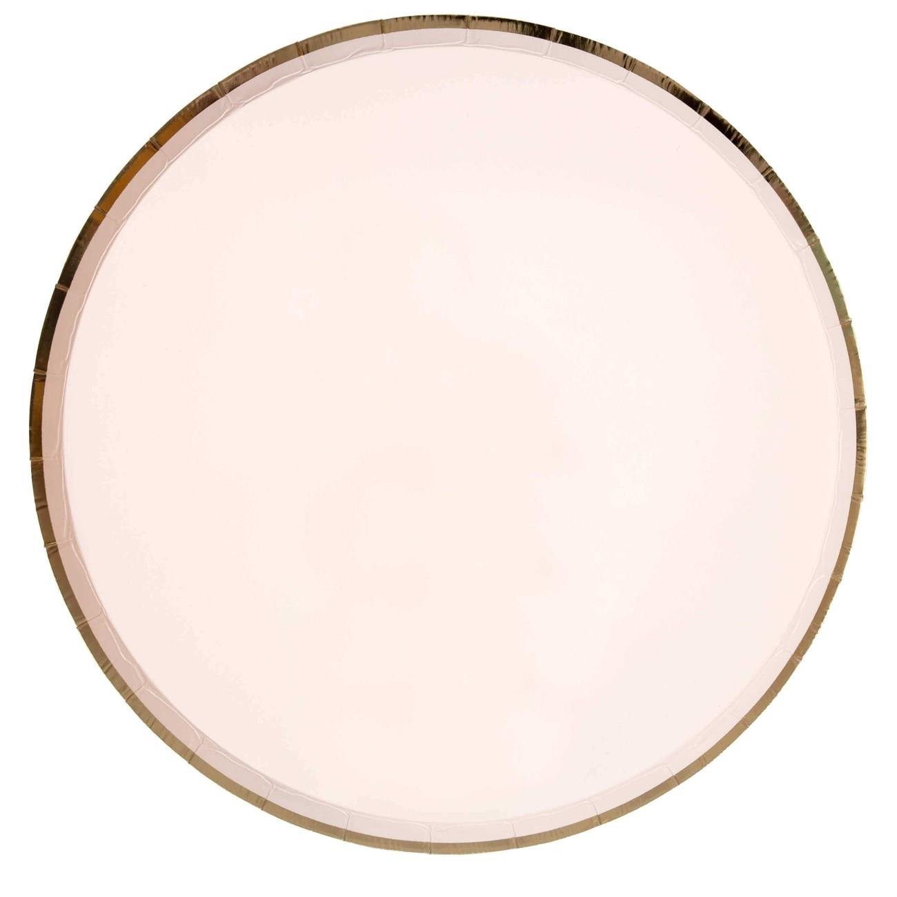 Meri Meri - Party Palette Plates - Parti Paleti Tabaklar - L - 8'li