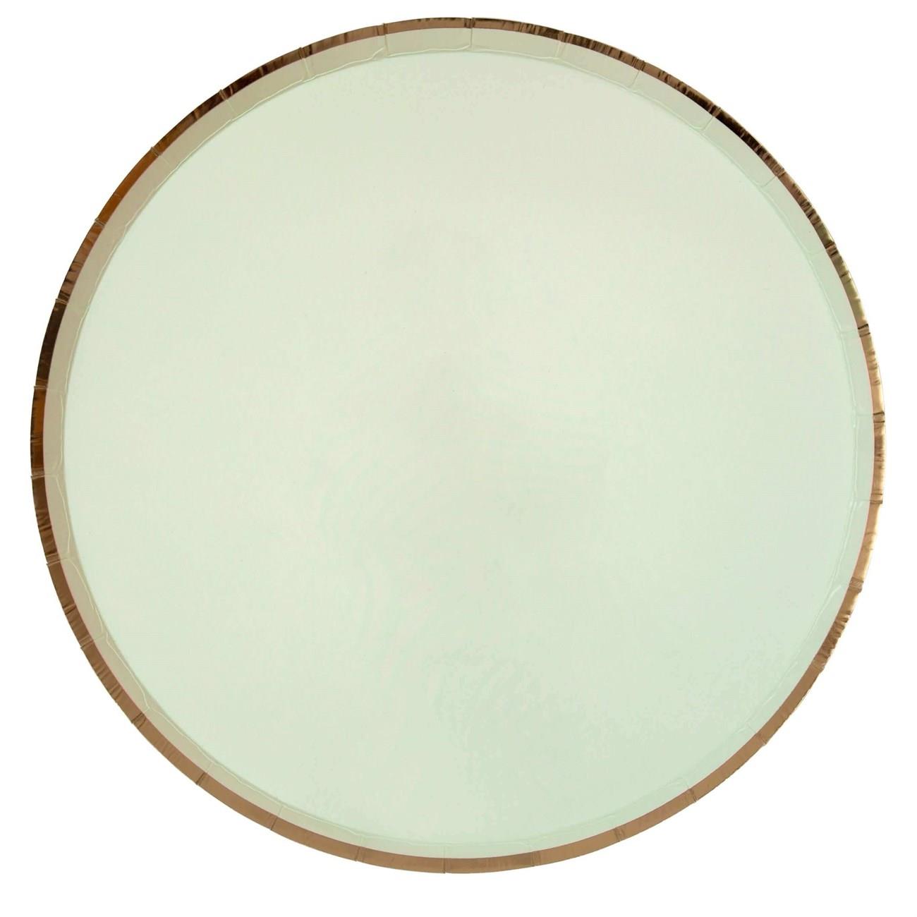 Meri Meri - Party Palette Plates - Parti Paleti Tabaklar - L - 8'li