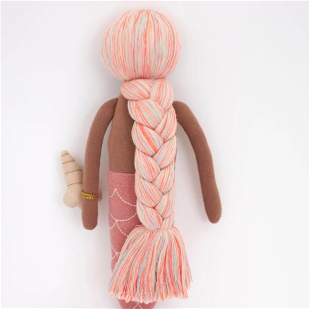 Meri Meri - Pink Knitted Mermaid - Jade Pembe Deniz Kızı