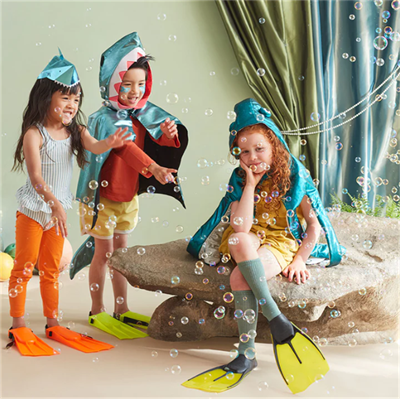 Meri Meri - Shark Hat - Köpekbalığı Şapkalar - 8'li