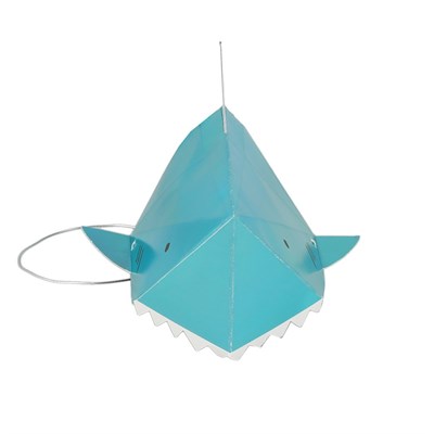 Meri Meri - Shark Hat - Köpekbalığı Şapkalar - 8'li