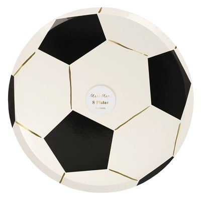 Meri Meri - Soccer Plates - Futbol Tabaklar - 8'li