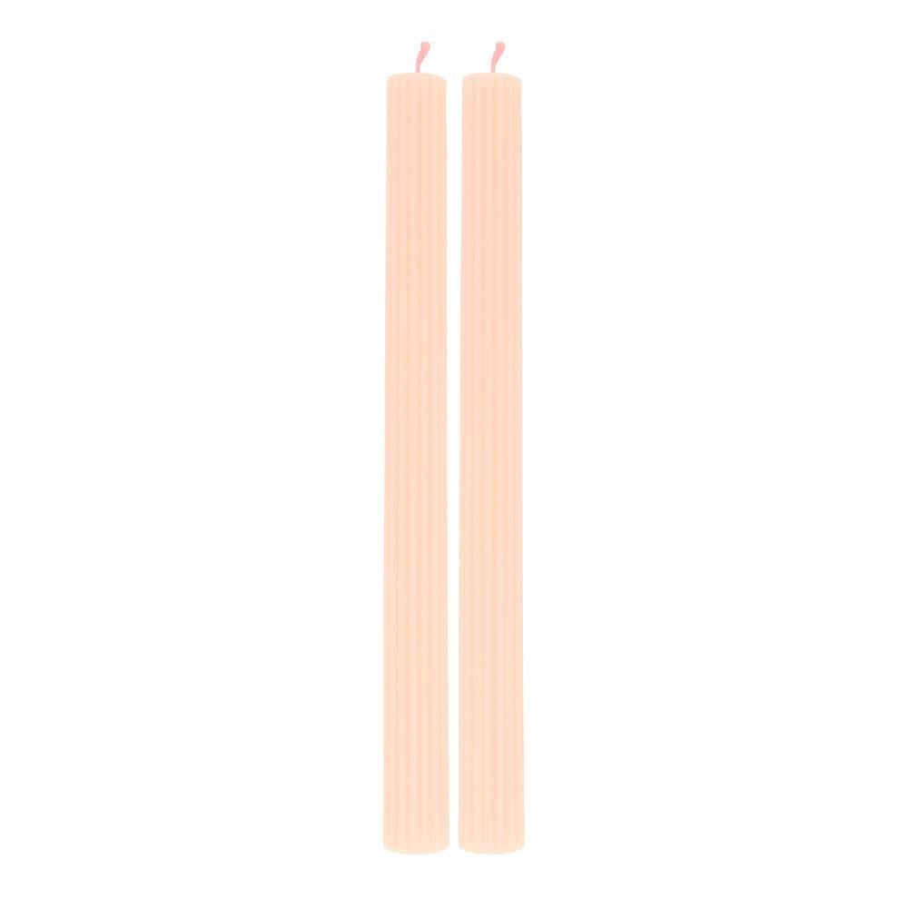 Meri Meri - Soft Pembe Masa Mumları (2'li)