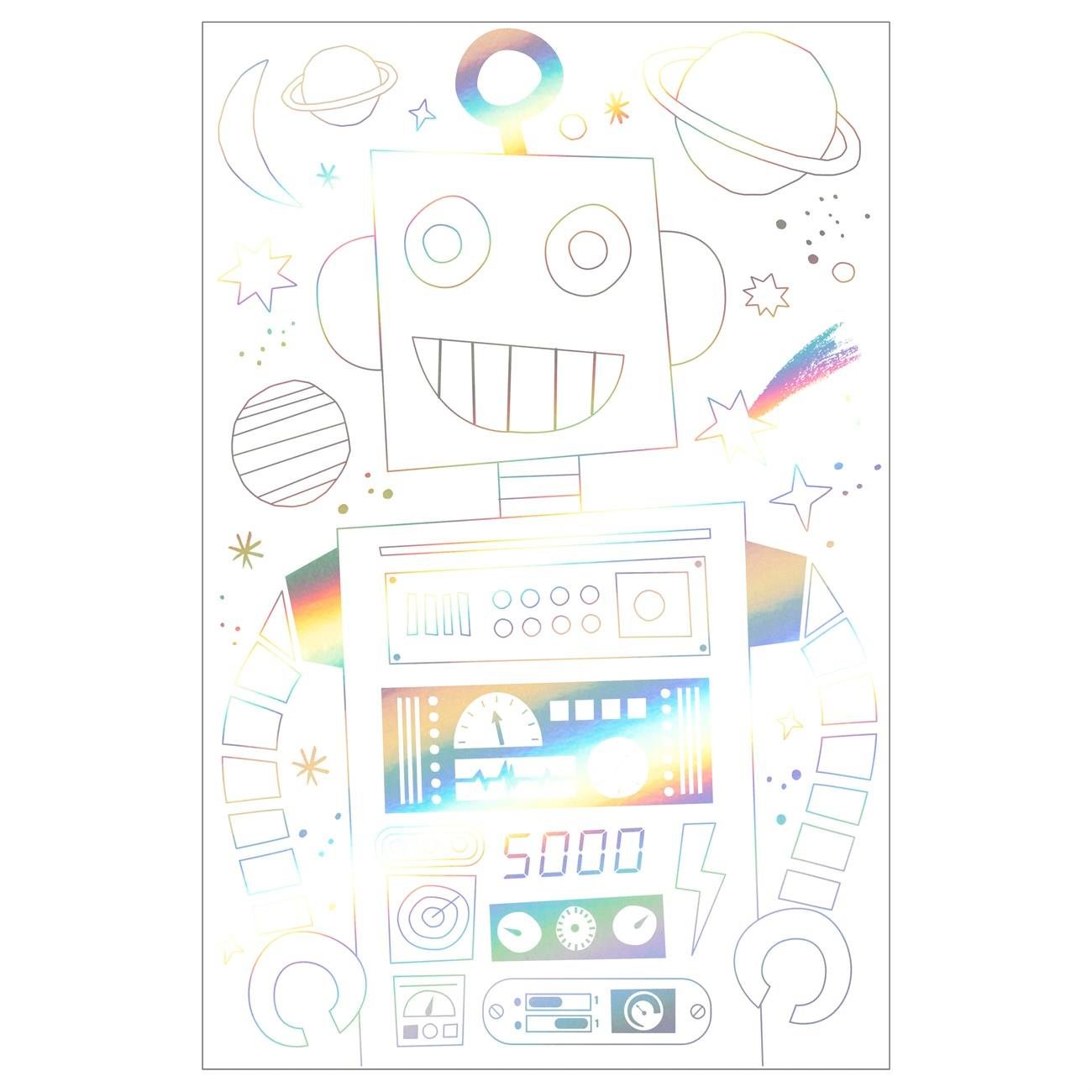 Meri Meri - Space Colouring Posters - Uzay Boyamalı Poster