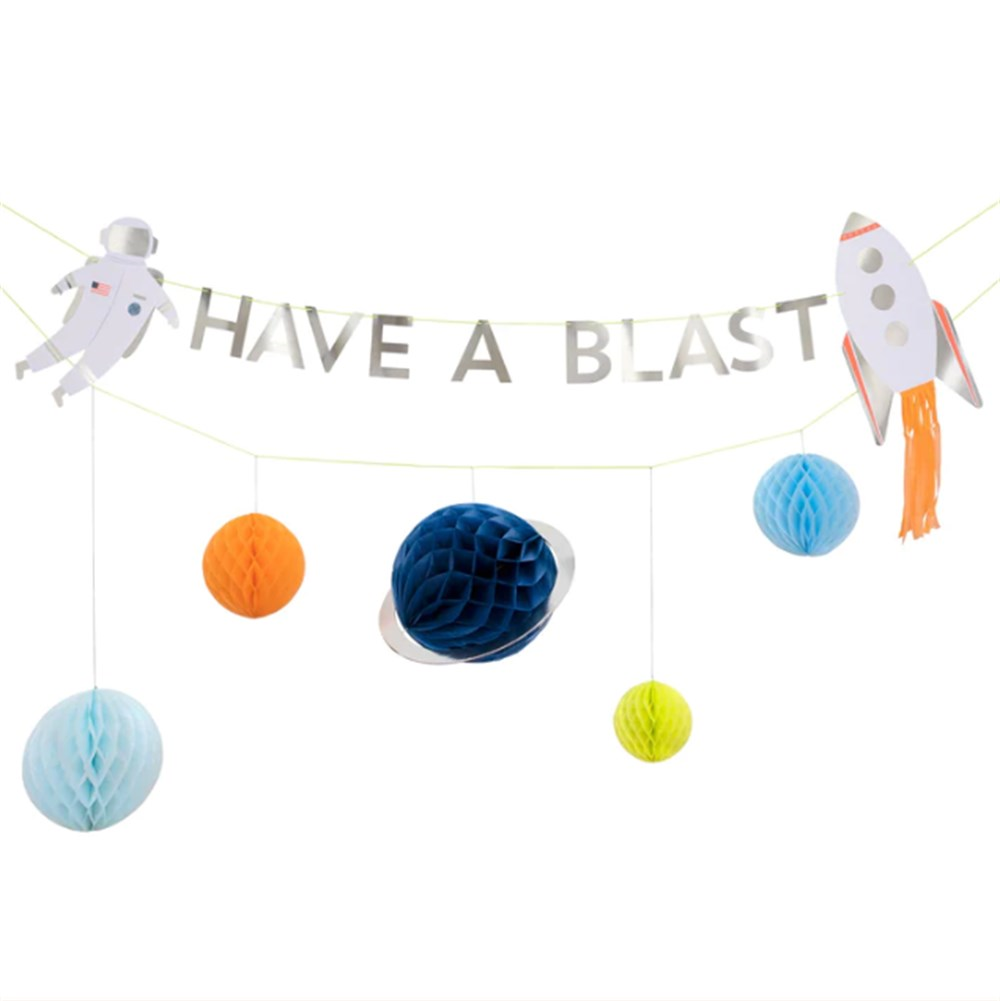 Meri Meri - Space Garland - Uzay Asılan Süs