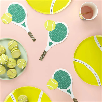 Meri Meri - Tennis Napkins - Tenis Peçeteler - 16'lı