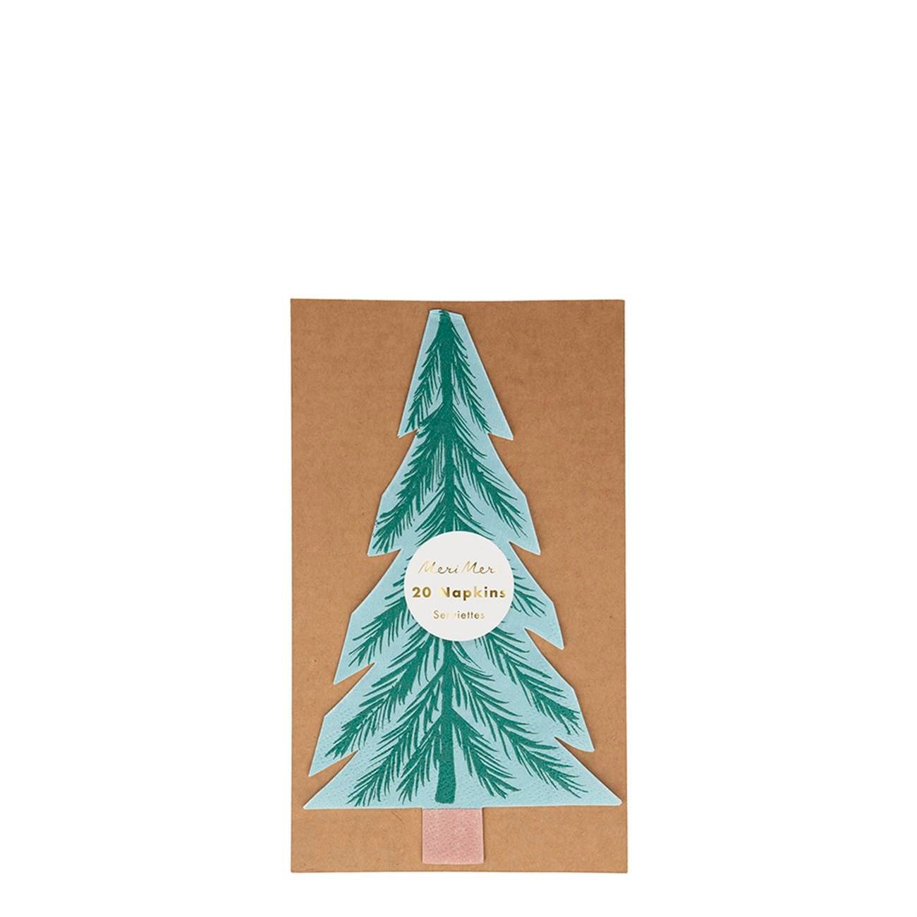 Meri Meri - Tree Napkins - Ağaç Peçete
