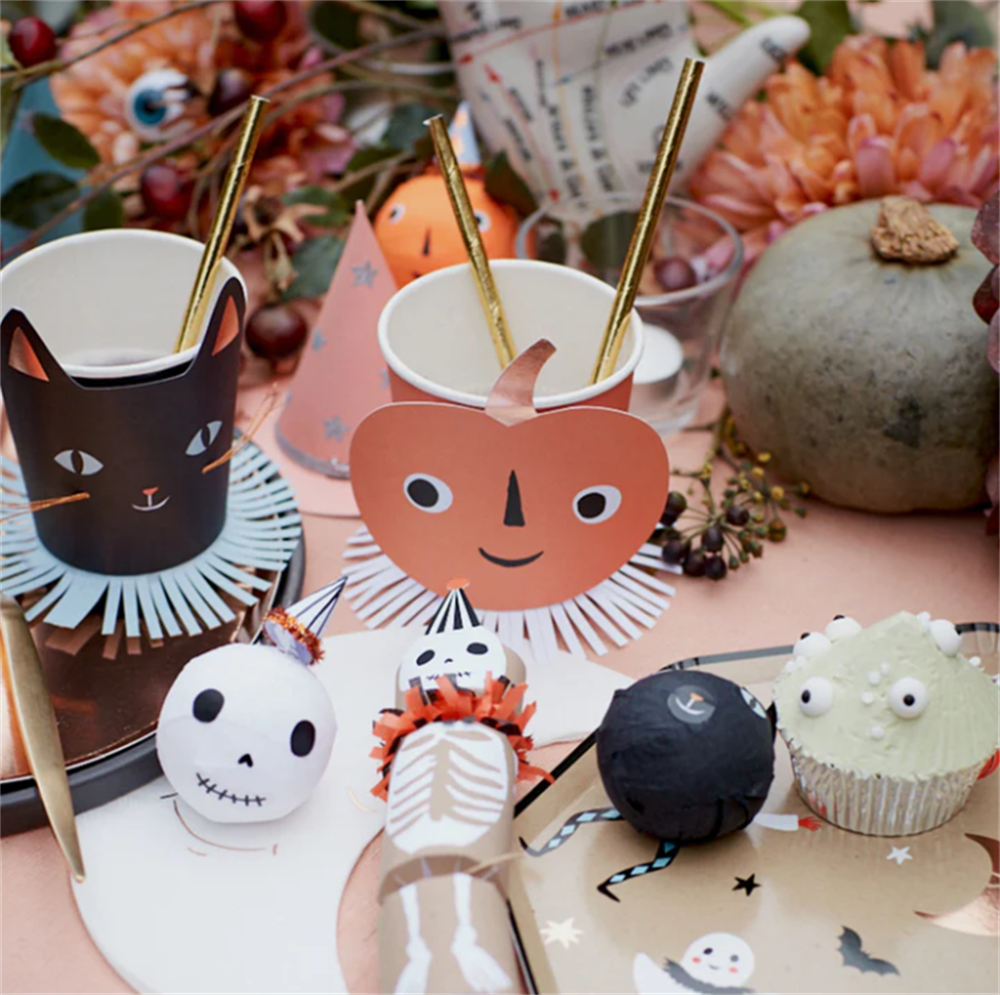 Meri Meri - Vintage Halloween Surprise Balls - Klasik Halloween Sürpriz Topları (4'lü)