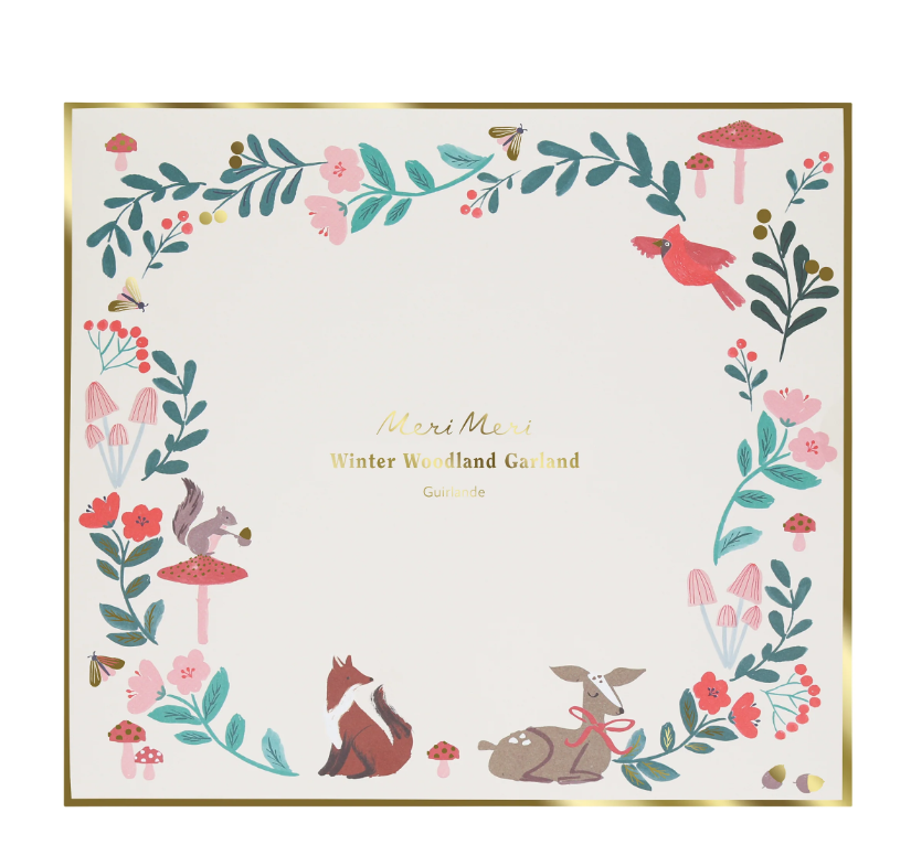 Meri Meri - Winter Woodland - Orman Asılan Süs