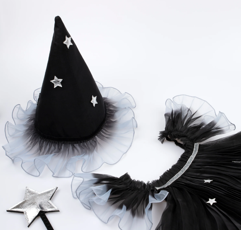 Meri Meri - Yıldızlı Cadı Kostümü Seti (3-4 Yaş)