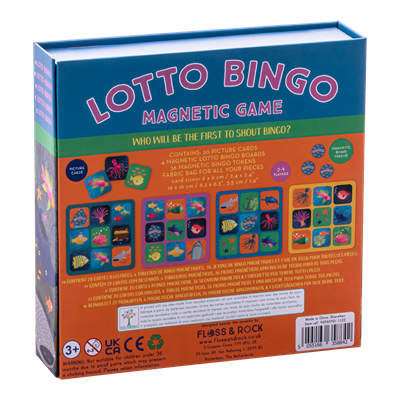 Mıknatıslı Bingo Şans Oyunu / Deep Sea *YENİ*