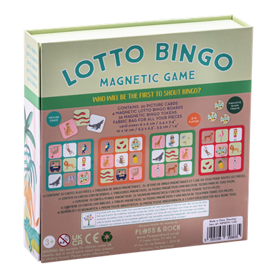 Mıknatıslı Bingo Şans Oyunu / Jungle *YENİ*