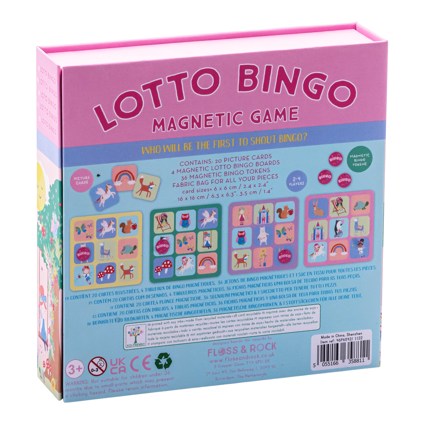 Mıknatıslı Bingo Şans Oyunu / Rainbow Fairy *YENİ*