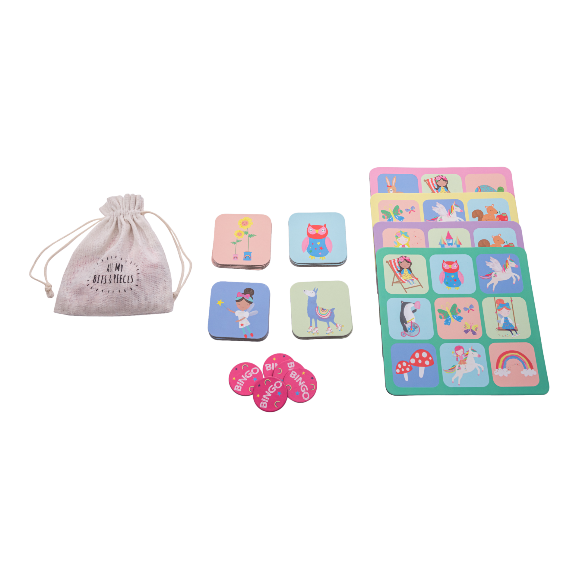 Mıknatıslı Bingo Şans Oyunu / Rainbow Fairy *YENİ*