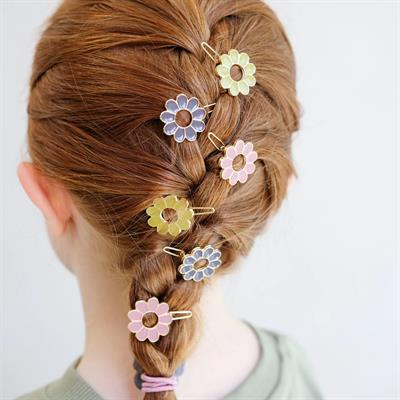 Mimi & Lula Mini Flower 6'lı Toka Saç Aksesuarları MIMI & LULA