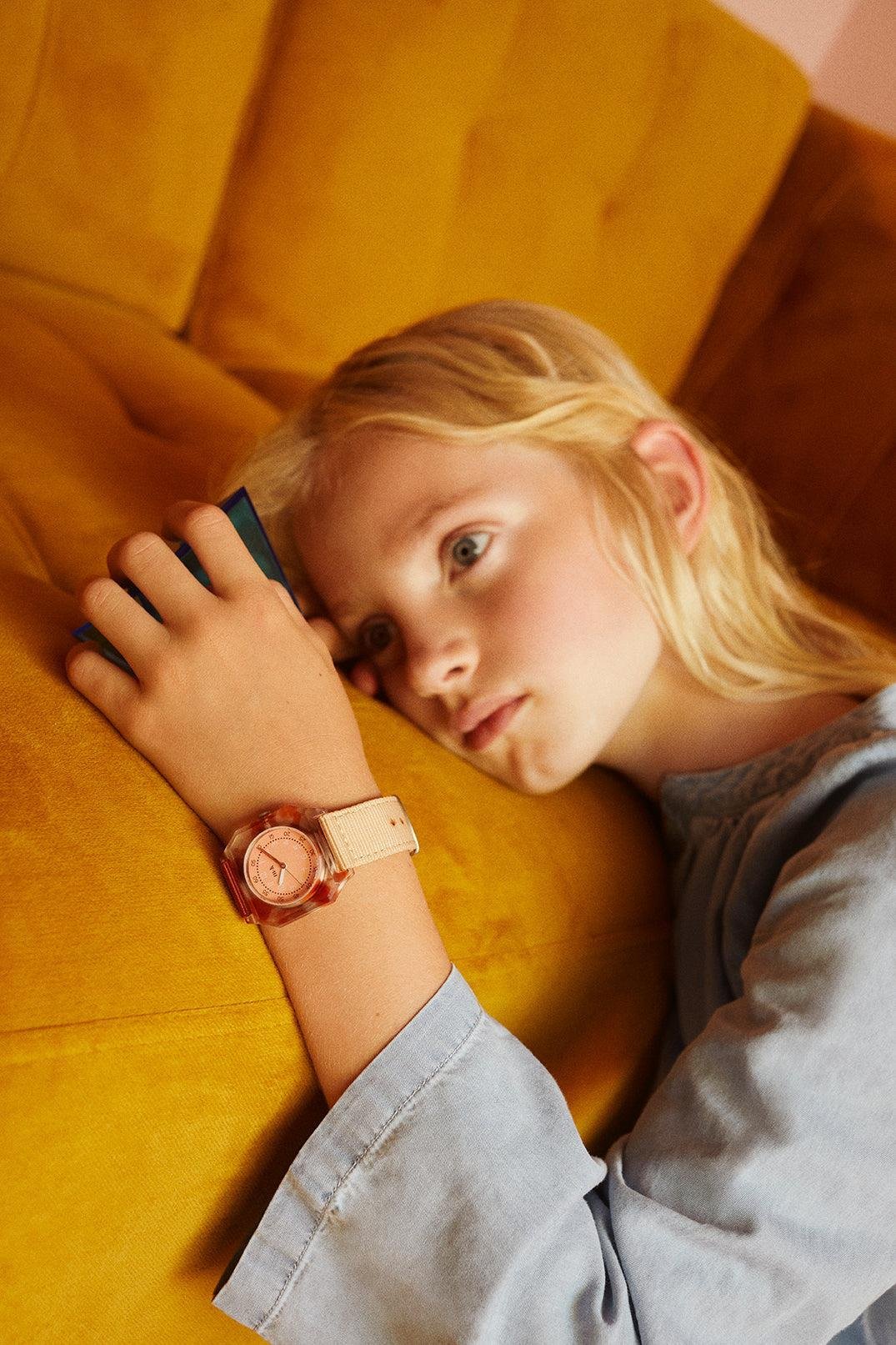 Mini Kyomo - Cinnamon Roll Watch - Tarçın RuloKol Saati