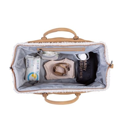 Mommy Bag, Anne Bebek Bakım Çantası Süet Mommy Bag ChildHome