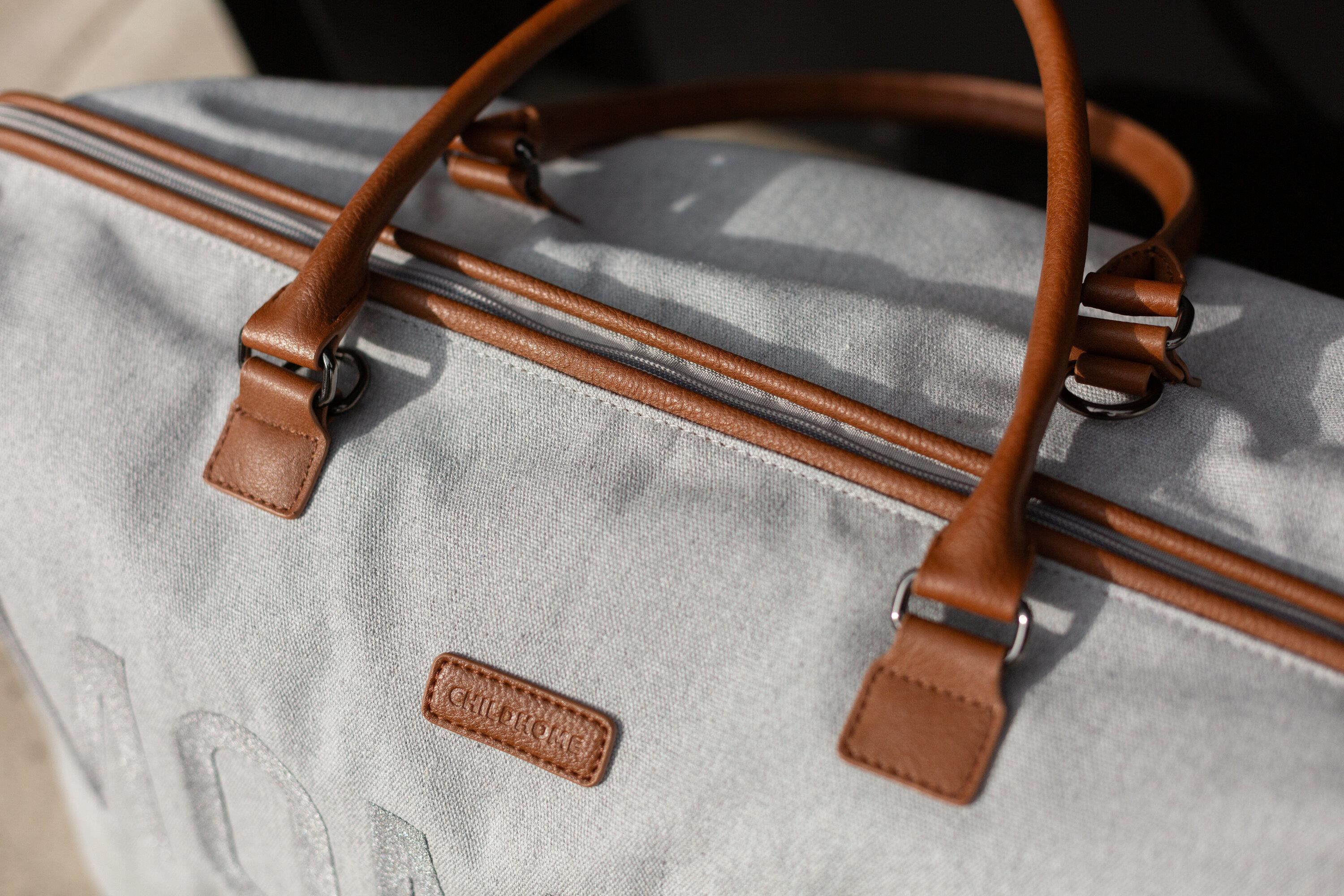 Mommy Bag Çanta, Kanvas Gri Mommy Bag ChildHome