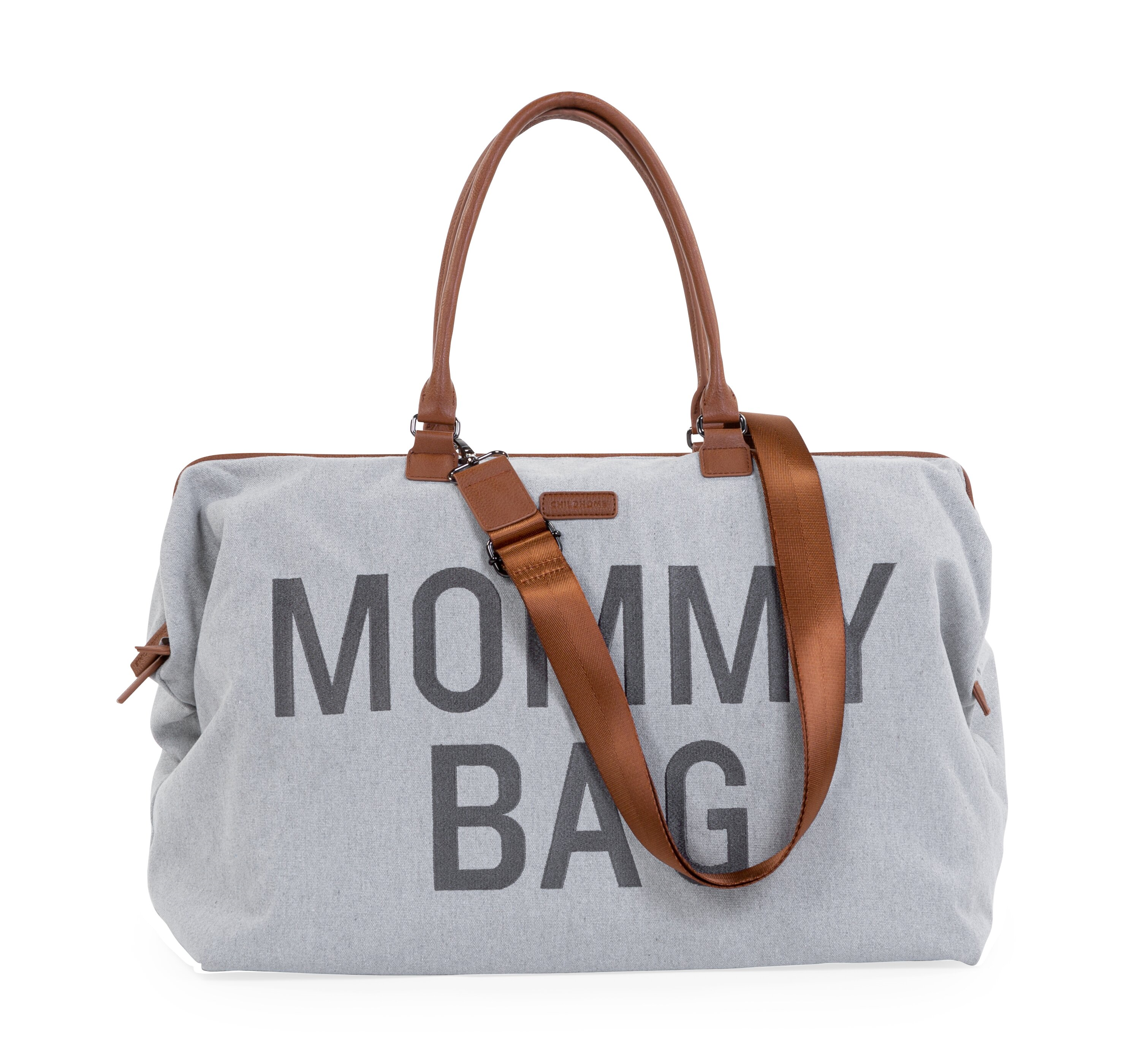Mommy Bag Çanta, Kanvas Gri Mommy Bag ChildHome