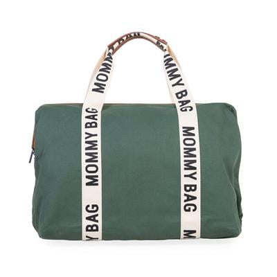 Mommy Bag Çanta, Signature Kanvas Green Mommy Bag ChildHome