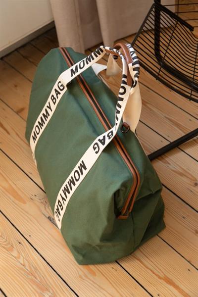 Mommy Bag Çanta, Signature Kanvas Green Mommy Bag ChildHome