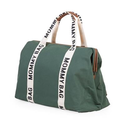 Mommy Bag Çanta, Signature Kanvas Green Mommy Bag ChildHome