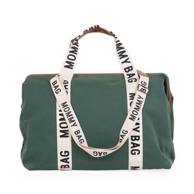 Mommy Bag Çanta, Signature Kanvas Green Mommy Bag ChildHome