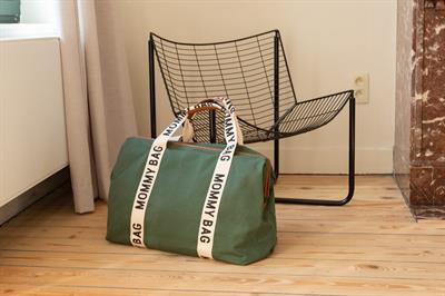Mommy Bag Çanta, Signature Kanvas Green Mommy Bag ChildHome