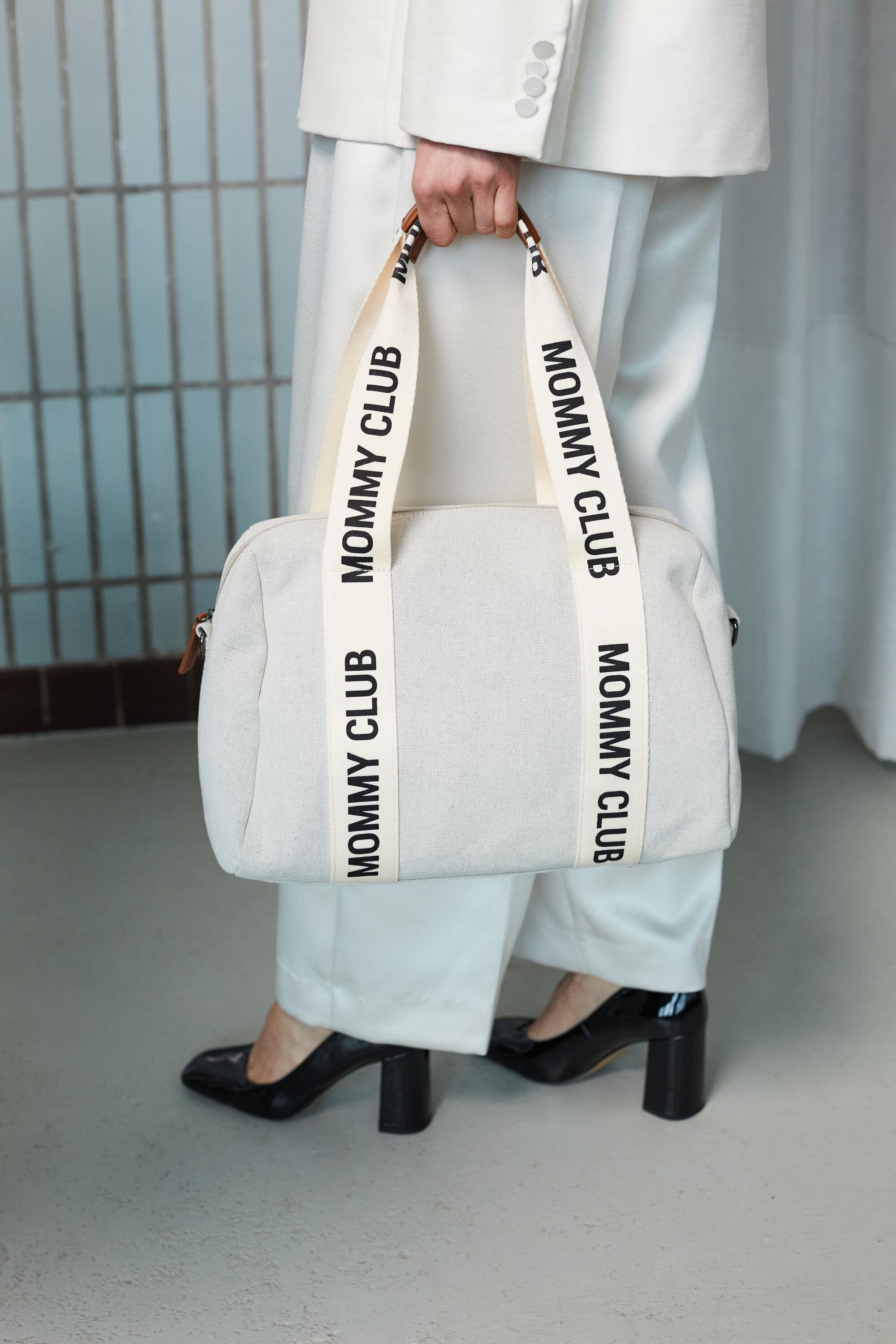 Mommy  Club Bag, Kanvas Gri Kategorisiz Childhome