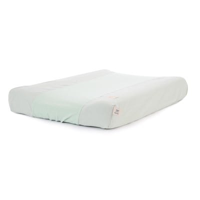 Nobodinoz Alt Değiştirme Minder Kılıfı, Honey Comb Aqua Alt Açma Minderi