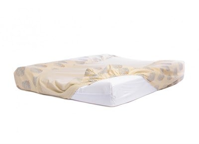 Nobodinoz Alt Değiştirme Minder Kılıfı, Blue Gatsby / Cream Alt Açma Minderi