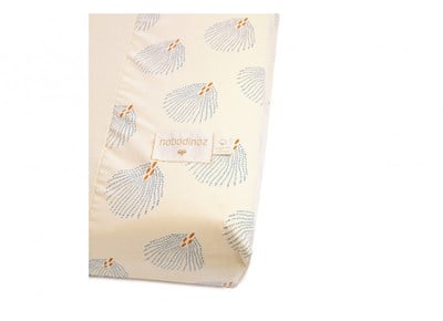 Nobodinoz Alt Değiştirme Minder Kılıfı, Blue Gatsby / Cream Alt Açma Minderi