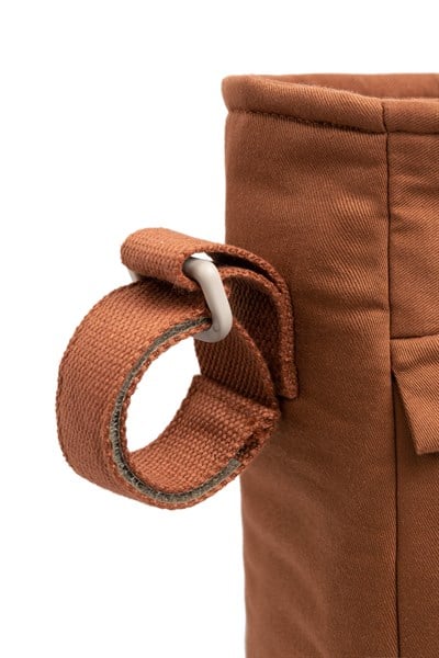 Nobodinoz Baby On the Go Su Geçirmez Anne Sırt Çantası, Clay Brown Anne Çantası