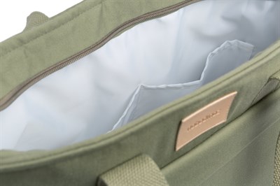 Nobodinoz Baby On the Go Su Geçirmez Anne Sırt Çantası, Olive Green Anne Çantası