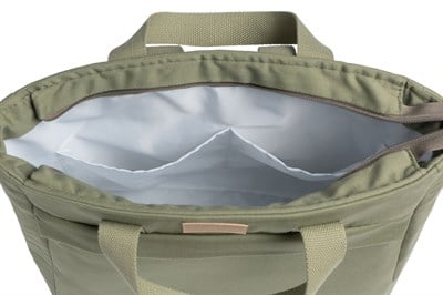 Nobodinoz Baby On the Go Su Geçirmez Anne Sırt Çantası, Olive Green Anne Çantası