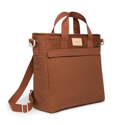 Nobodinoz Baby On the Go Su Geçirmez Anne Sırt Çantası, Clay Brown Anne Çantası
