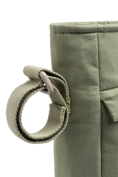 Nobodinoz Baby On the Go Su Geçirmez Anne Sırt Çantası, Olive Green Anne Çantası