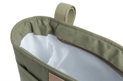 Nobodinoz Baby On the Go Su Geçirmez Bebek Arabası Düzenleyici Çanta, Olive Green Bebek Bakım