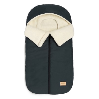Nobodinoz Baby On the Go Su Geçirmez Footmuff Carbon Blue Bebek Bakım
