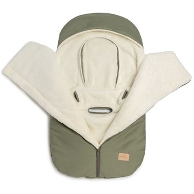 Nobodinoz Baby On the Go Su Geçirmez Footmuff Olive Green Bebek Bakım