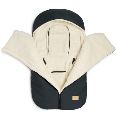 Nobodinoz Baby On the Go Su Geçirmez Footmuff Carbon Blue Bebek Bakım