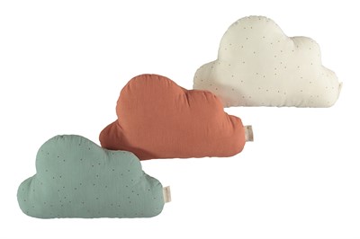 Nobodinoz Cloud Yastık Toffe Dots Eden Green Yastıklar