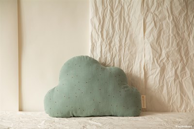 Nobodinoz Cloud Yastık Toffe Dots Eden Green Yastıklar