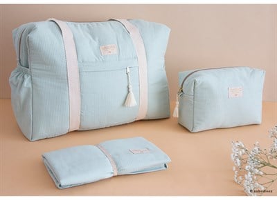 Nobodinoz Diva Su Geçirmez Mini Bag Aqua Anne Çantası