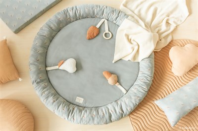 Nobodinoz GROWING GREEN BABY ACTIVITY NEST FOREST Bebek Bakım