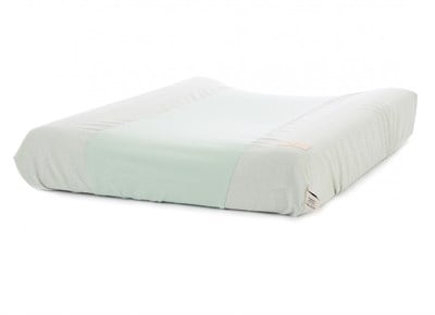 Nobodinoz Kılıf, Alt Değiştirme Matı, White Bubble/Aqua Alt Açma Minderi
