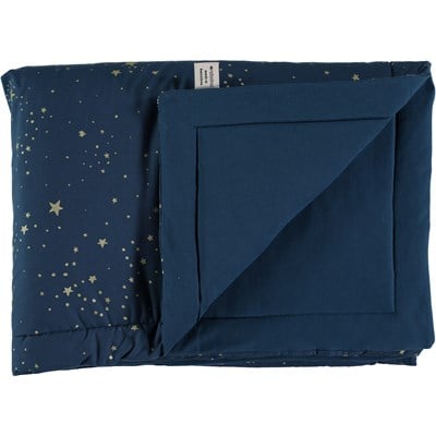 Nobodinoz Laponia Battaniye Mini, Gold Stella/ Night Blue Battaniyeler
