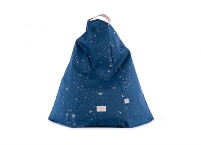 Nobodinoz Marrakech Çocuk Pufu Gold Stella/Night Blue Puflar Ve Minderler