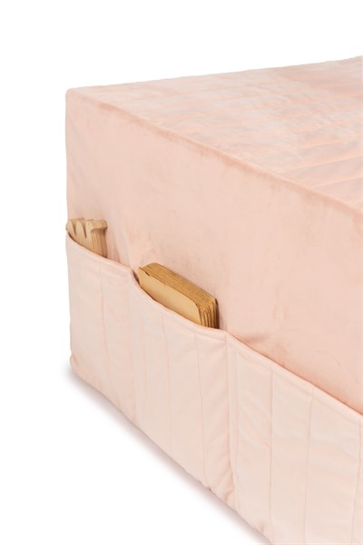 Nobodinoz Puf, Sleepover Kadife, Bloom Pink Puflar Ve Minderler
